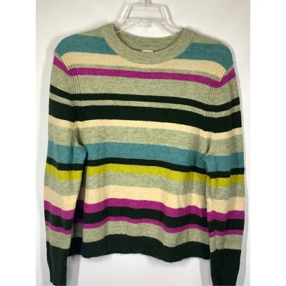 001 A new day striped sweater size XL
